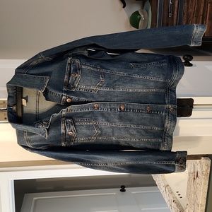 Duluth Trading Co Womens Jean Jacket - Large